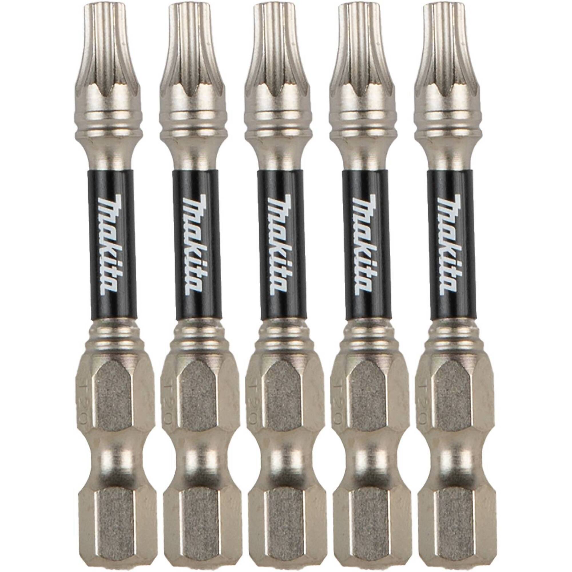 Makita® Impact XPS® T20 Torx, 2" Power Bit, 5/Pk, Model# T-05181